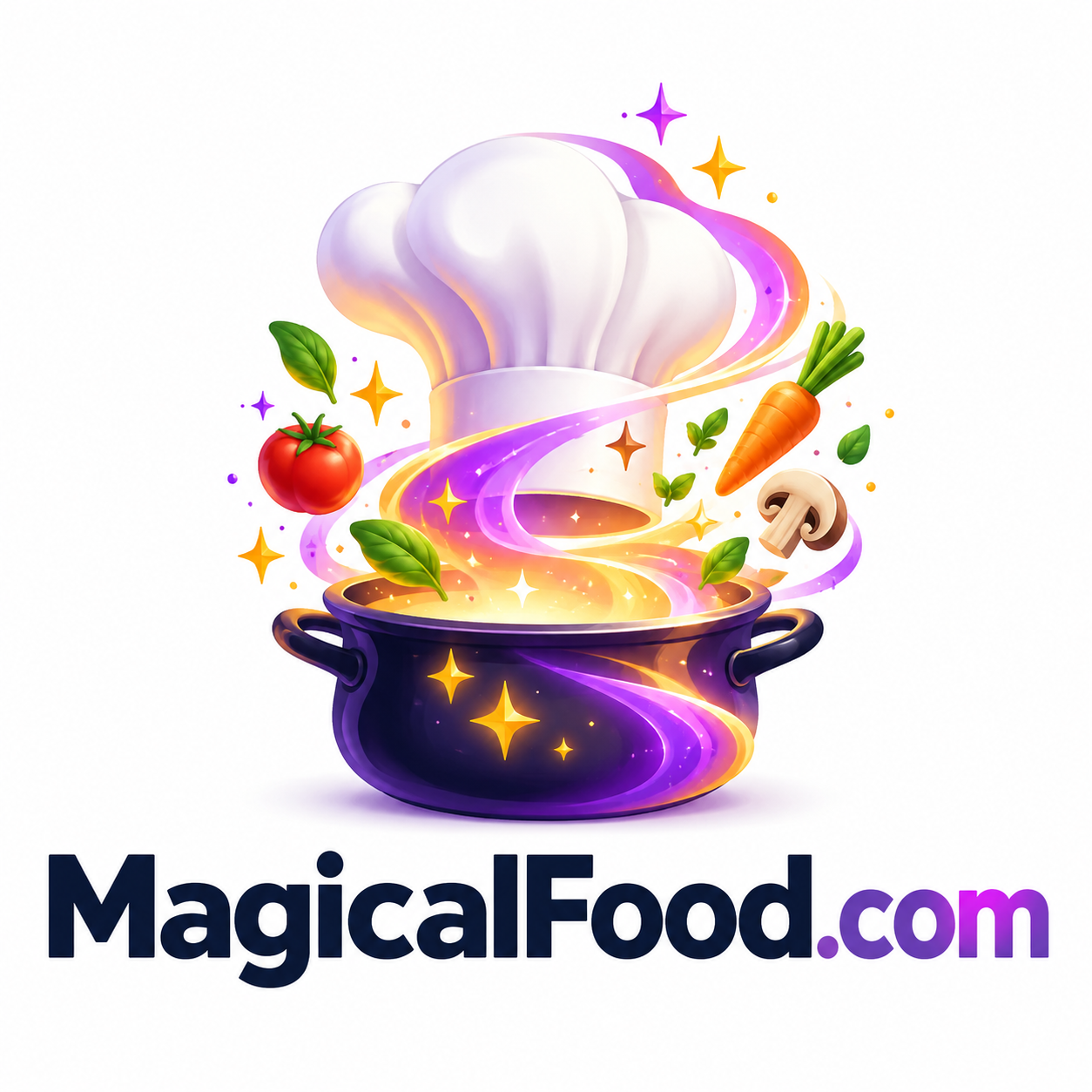 MagicalFood.com domain name artwork