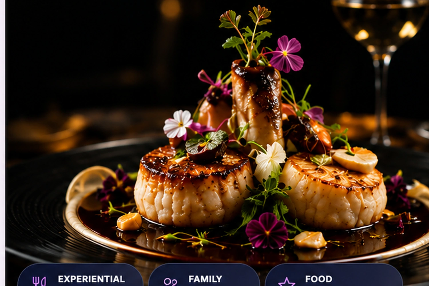 Professional colorful food photography for experiential dining, celebrations and family food brands